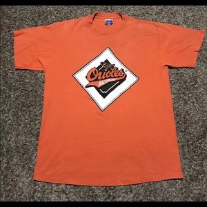 Baltimore Orioles Vintage T Shirt Single Stitch